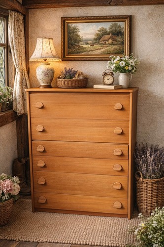 Vintage stag tall - vintage, teak