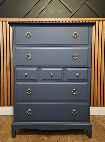 Stag minstrel drawer tallboy - stag,