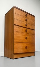 MID CENTURY TEAK CHEST OF