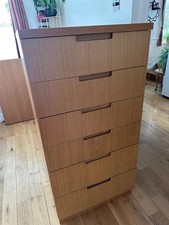 Oak Oversized Tallboy Chest Of